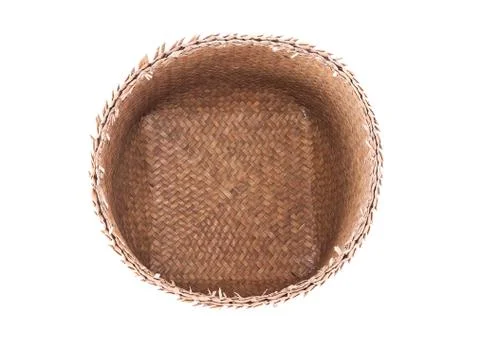 Wicker basket Stock Photos