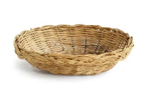 Wicker basket Stock Photos