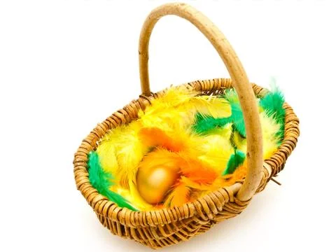 Wicker Basket Stock Photos