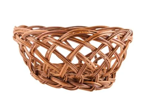 Wicker basket Stock Photos
