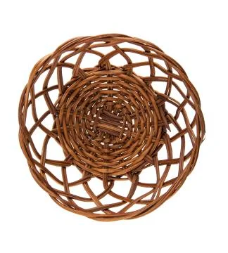 Wicker basket Stock Photos