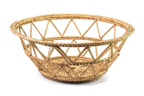 Wicker basket Stock Photos