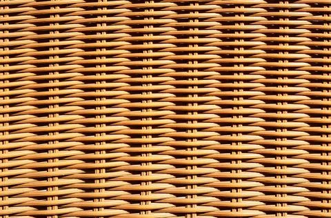 Wicker basket 스톡 사진