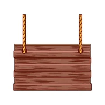 Wicker basket squared with rope handles isolated Illustrazione stock