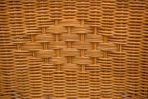 Wicker basket structure texture Stock Photos