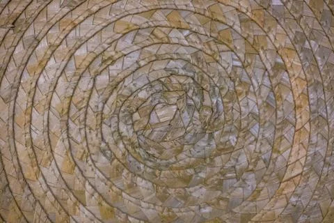 Wicker basket structure texture Stock Photos