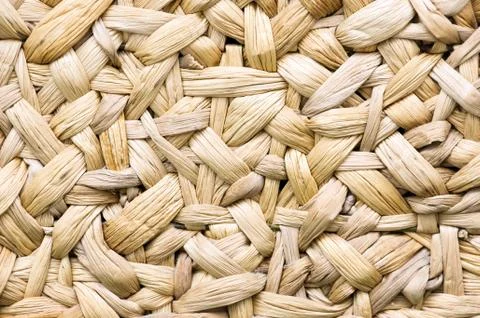 Wicker basket texture Foto stock