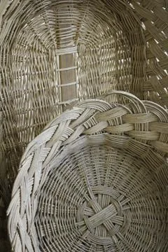 Wicker Baskets Stock Photos