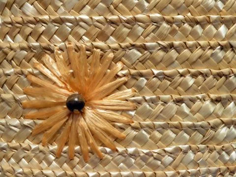 Wicker box Stock-Fotos