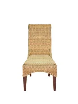 Wicker chair Stock Photos