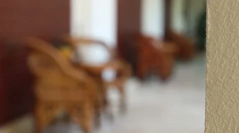Wicker Chairs Stock Footage 51015572