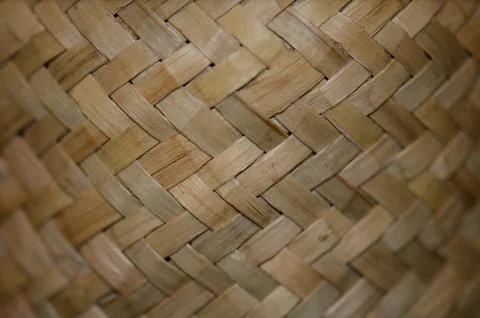 Wicker handicraft. Stock Photos