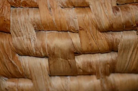 Wicker handicraft. Stock Photos