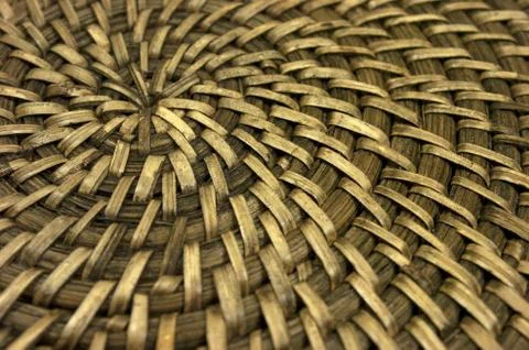 Wicker, natural texture Stock Photos