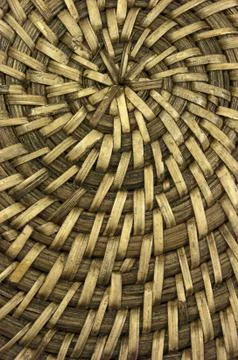 Wicker, natural texture Stock Photos