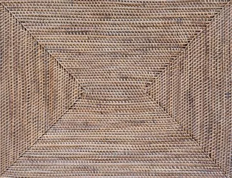 Wicker pad background texture Stock Photos
