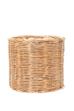 Wicker pot Stock Photos