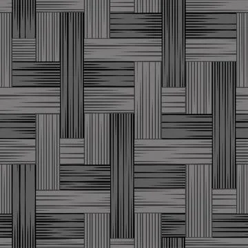 Wicker repeat texture seamles pattern basket straw Stock Illustration