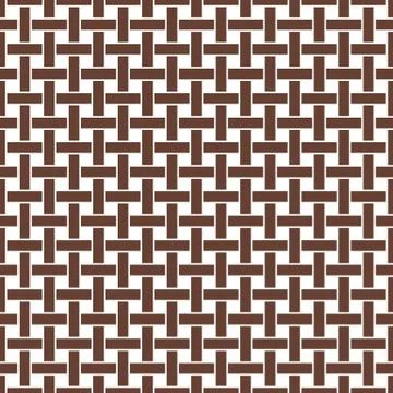 Wicker Seamless Pattern Stock Illustration