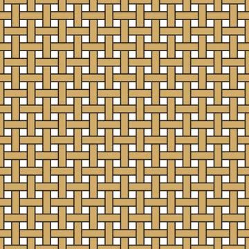 Wicker Seamless Pattern Stock Illustration