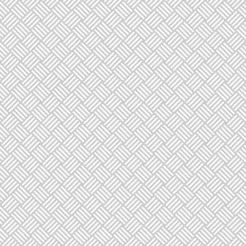Wicker seamless pattern in light grey. Basket weave. Woven texture. Stock Illustration