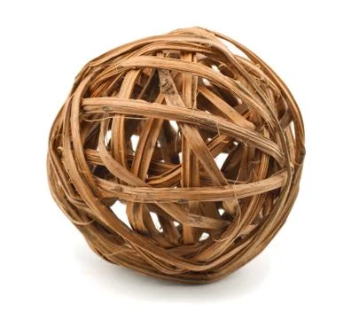 Wicker sphere Stock Photos