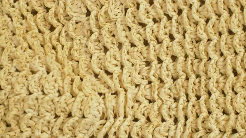 Wicker straw background Stock Footage 137651514