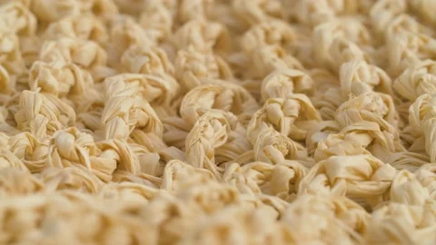 Wicker straw background Stock Footage 137743783