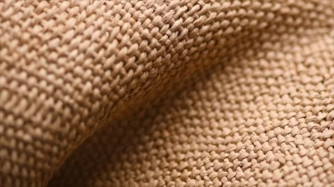 Wicker texture background, close up straw hat weave textile backdrop, top view Stock Footage 338177052
