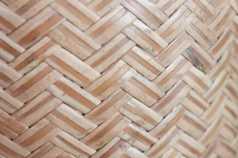 Wicker texture background Stock Photos