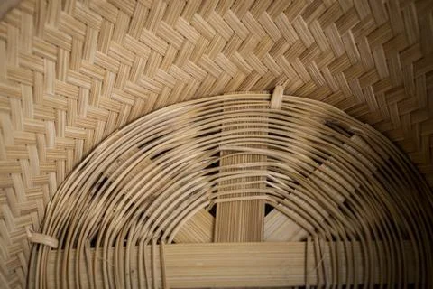 Wicker texture background Foto stock