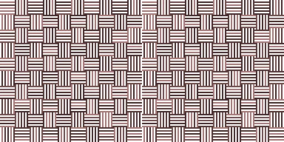 Wicker texture of geometric pattern. Simple fabric abstract background. イラスト素材