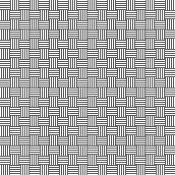 Wicker texture of geometric pattern. Simple fabric abstract background. Illustrazione stock