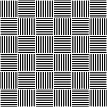 Wicker tile seamless pattern vector Stock Illustration