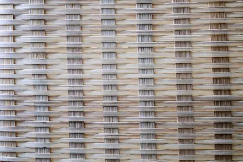 Wicker weaved basket texture Stock Photos