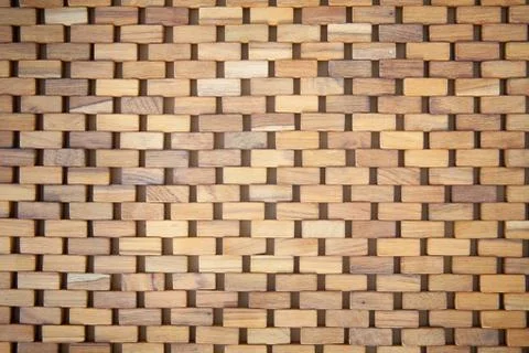 Wicker wood pattern Stock Photos