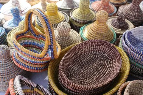 Wicker work Stock Photos