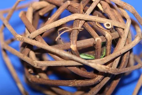 Wickerwork ball Stock Photos