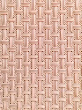 Wickerwork Weaving Criss Cross Pattern and Texture Stock Photos