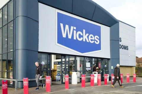 Wickes DIY store Foto stock