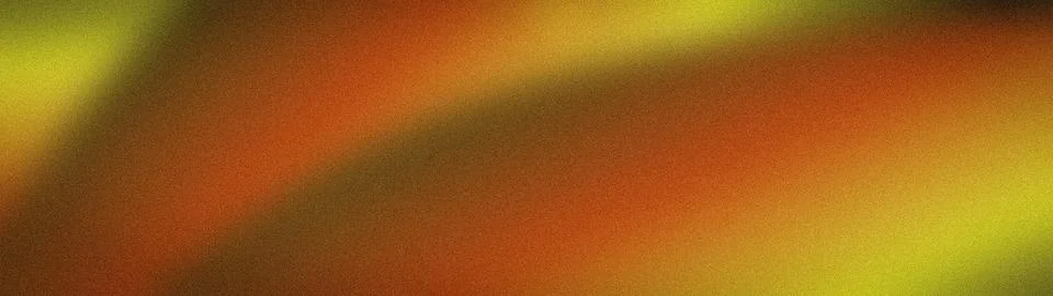 This wide abstract background features a grainy gradient texture with dominan Stock Illustration