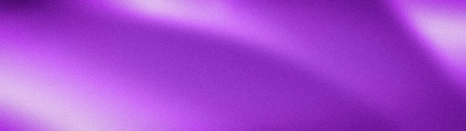 This wide abstract background features a smooth gradient blend of purple, vio Stock Illustration