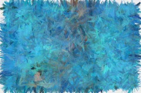Wide abstract background with pencil daub Illustrazione stock