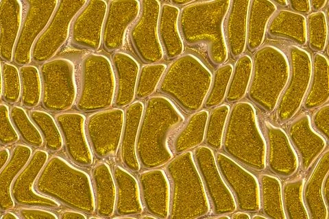 Wide abstract golden repeating background Stock Illustration