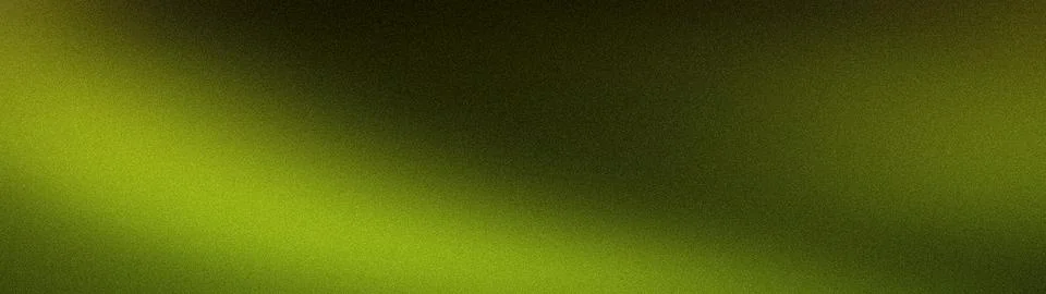 This wide abstract gradient background features green, black, and yellow colo Stock Illustration