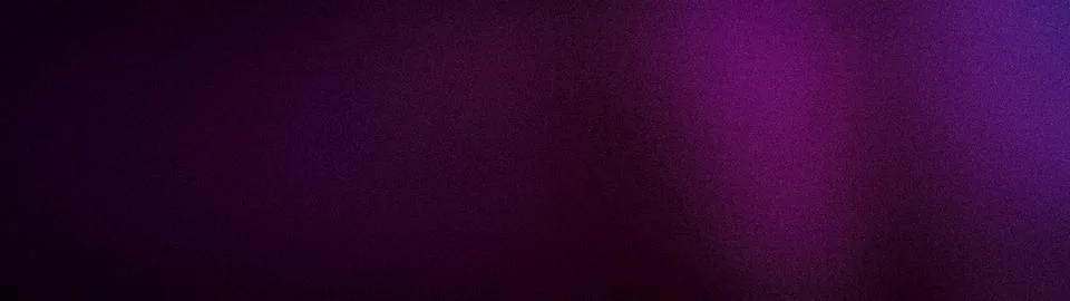 Wide abstract grainy background with deep purple violet and dark magenta tone Stock Illustration