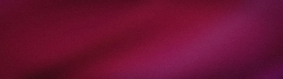Wide abstract grainy gradient background with burgundy red and magenta blur 스톡 일러스트