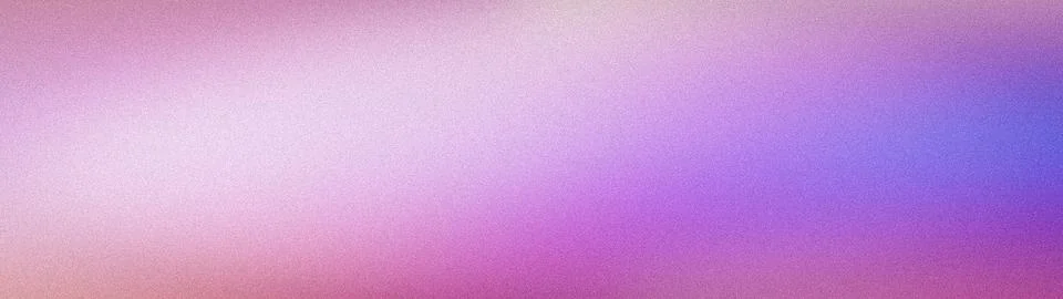 Wide abstract grainy gradient background with pink purple lavender soft blu.. Stock Illustration