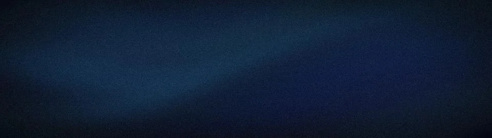 Wide abstract grainy gradient background in dark black blue and navy tech ton Stock Illustration