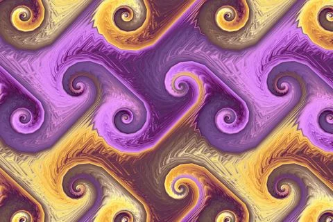 Wide abstract scroll background Stock Illustration